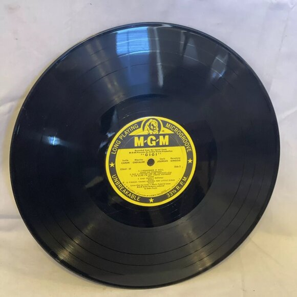 "Gigi" Original Cast Sound Track Album (Vinyl, 1958) MGM E3641 ST VG LP Record - Picture 11 of 12